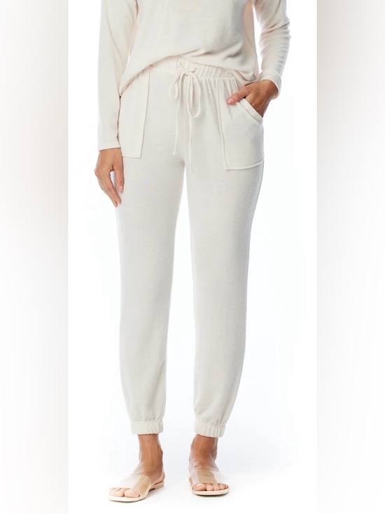 LBLC the label Pants - LBLC The Label Cream Ezra Cozy Pants - NWT - Size L